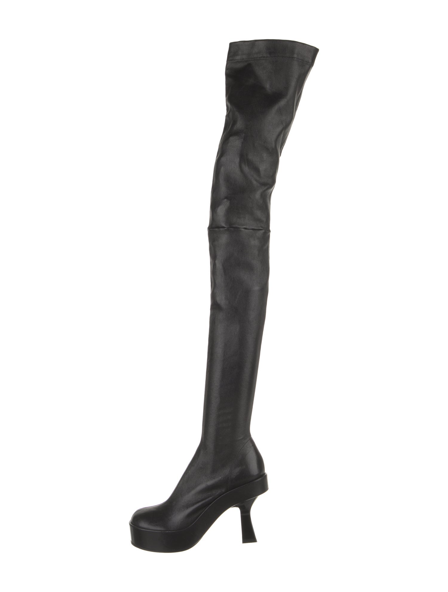 Versace Leather Sock Boots