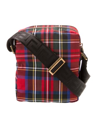 Versace Nylon Messenger Bag