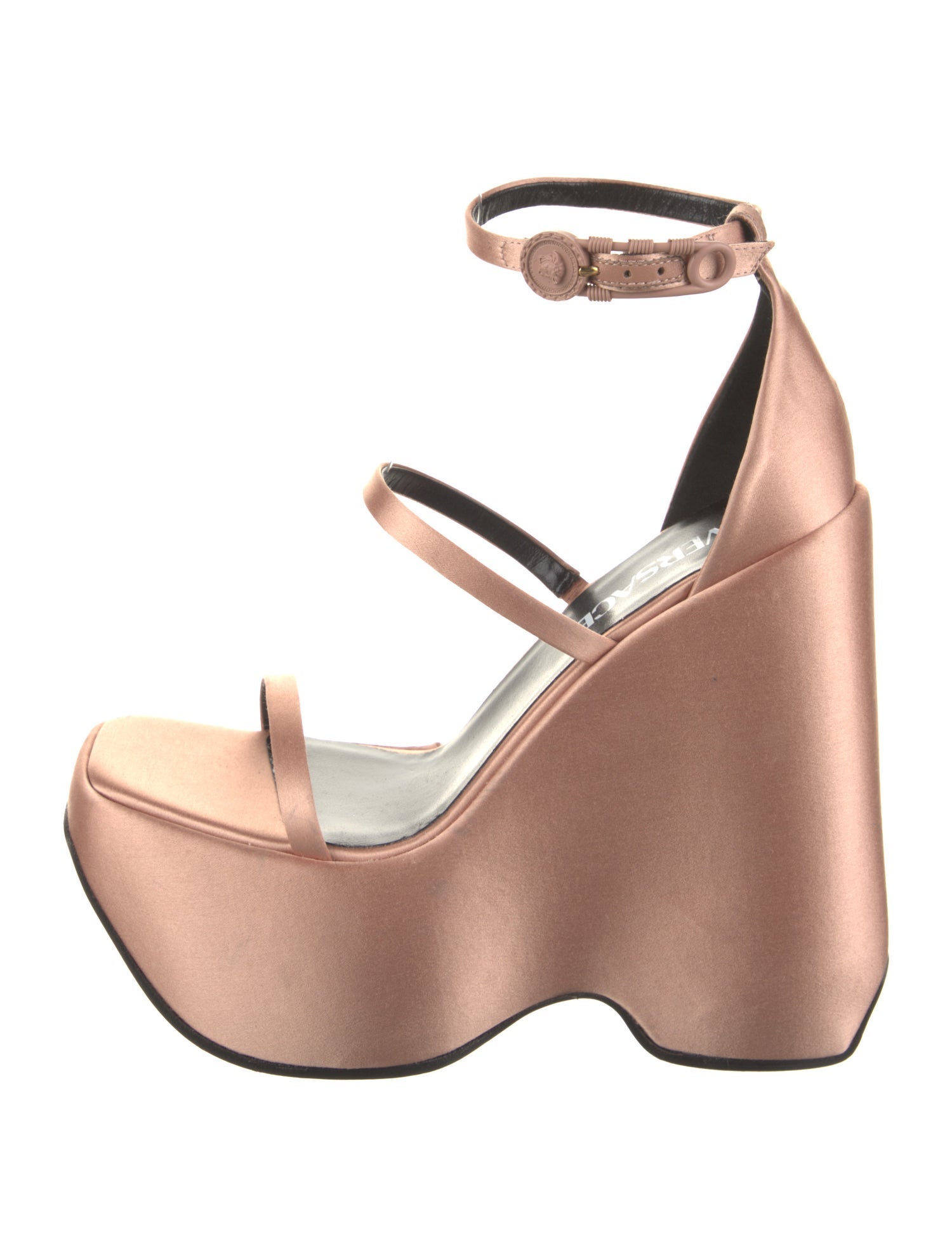 Versace Satin Sandals