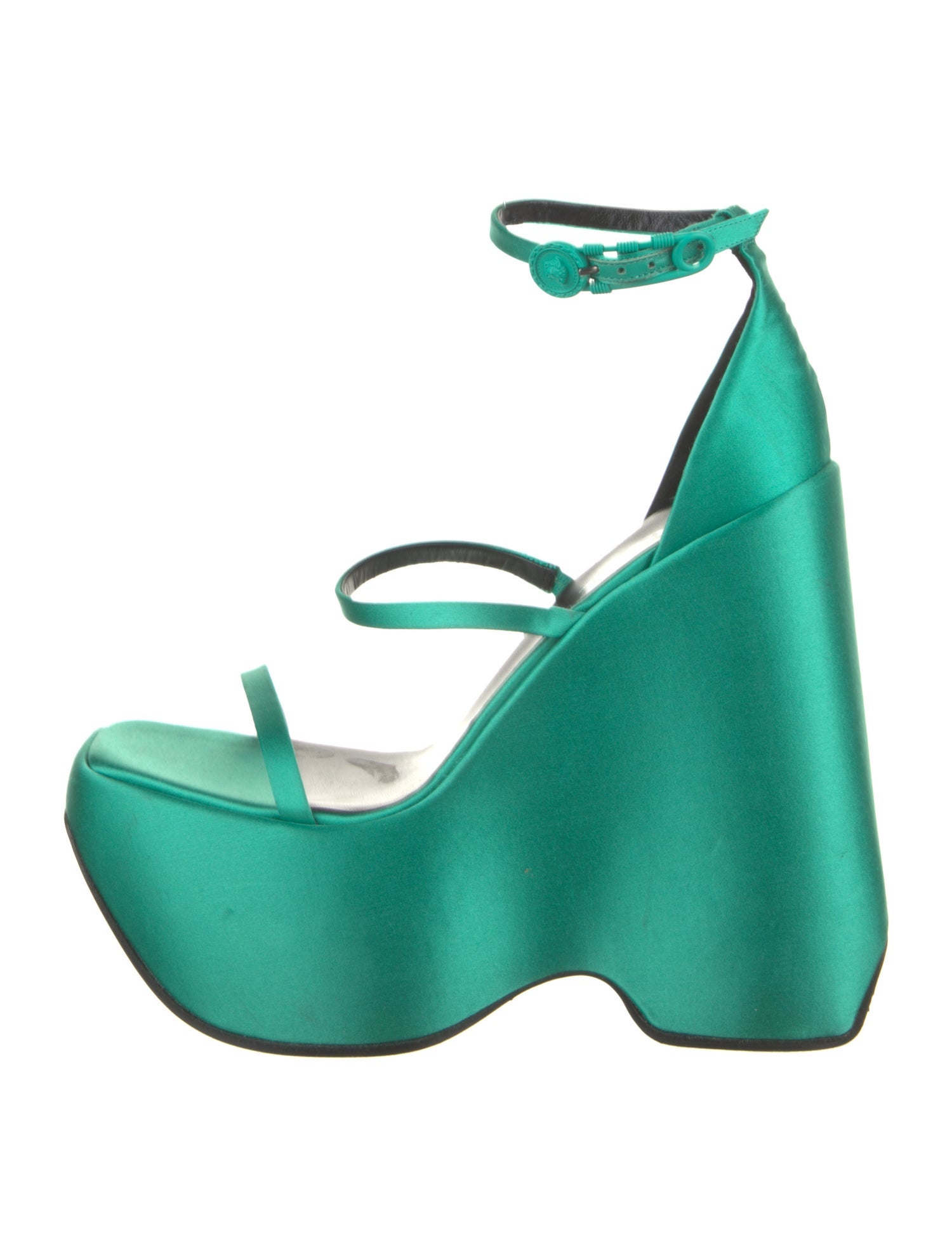 Versace Satin Sandals