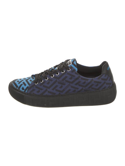 Versace Canvas Printed Sneakers