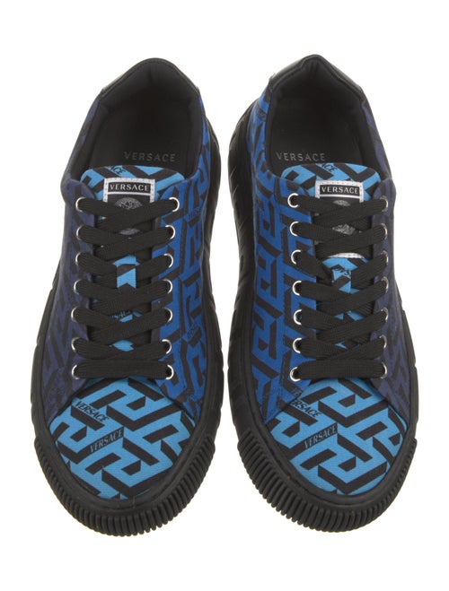 Versace Canvas Printed Sneakers