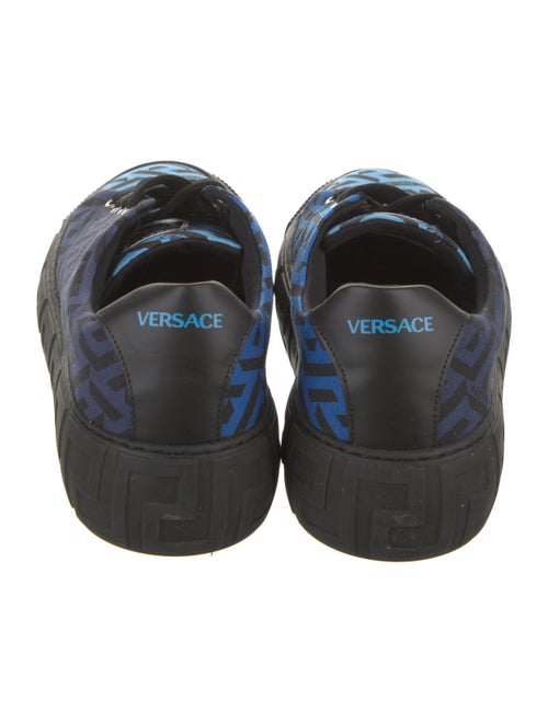 Versace Canvas Printed Sneakers