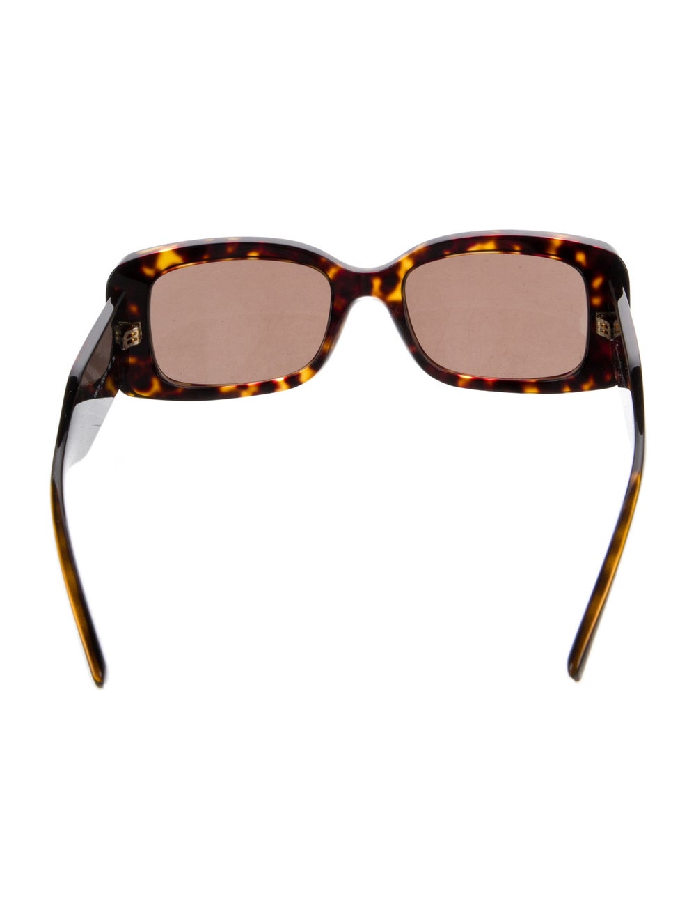 Versace Square Sunglasses Brown Tortoiseshell Ace… - image 2