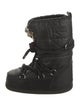 Versace Nylon Lace-Up Boots