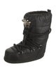 Versace Nylon Lace-Up Boots