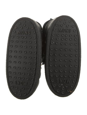 Versace Nylon Lace-Up Boots