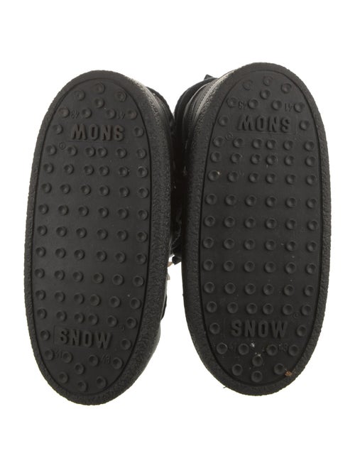 Versace Nylon Lace-Up Boots