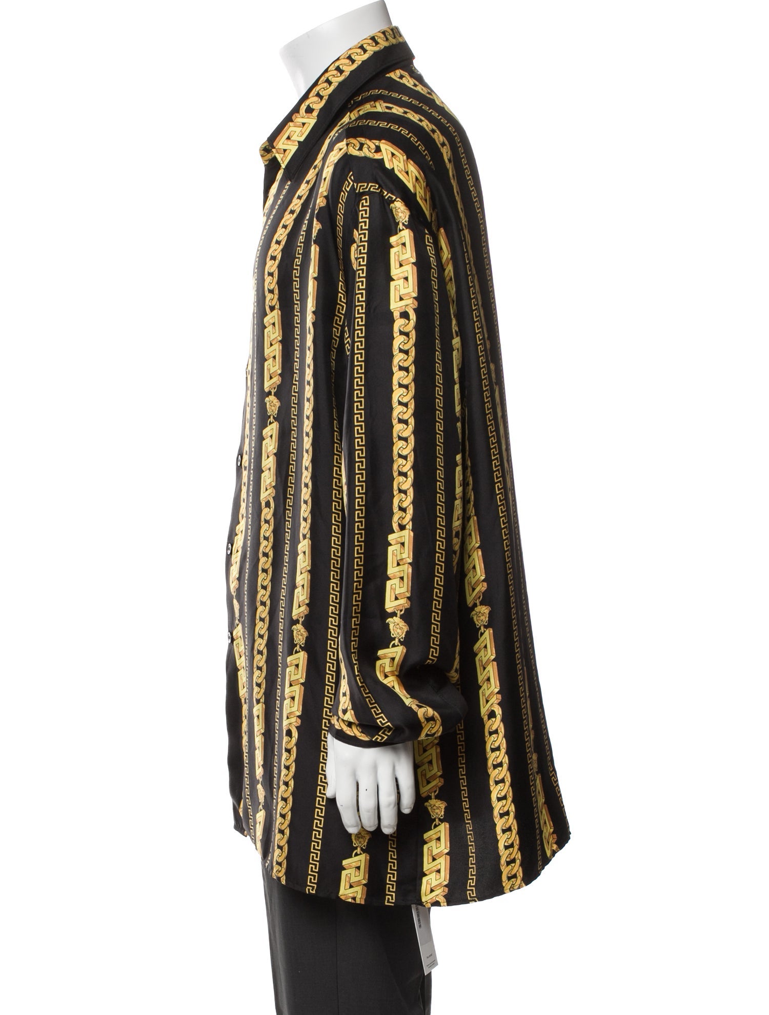 Versace Silk Printed Shirt