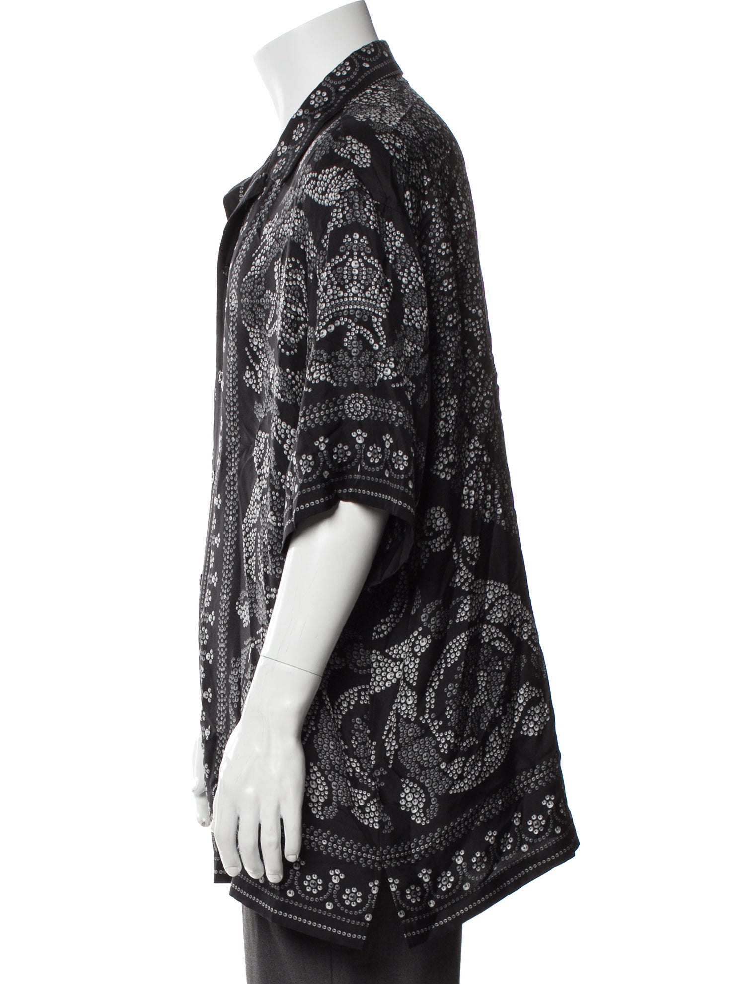 Versace Silk Printed Shirt