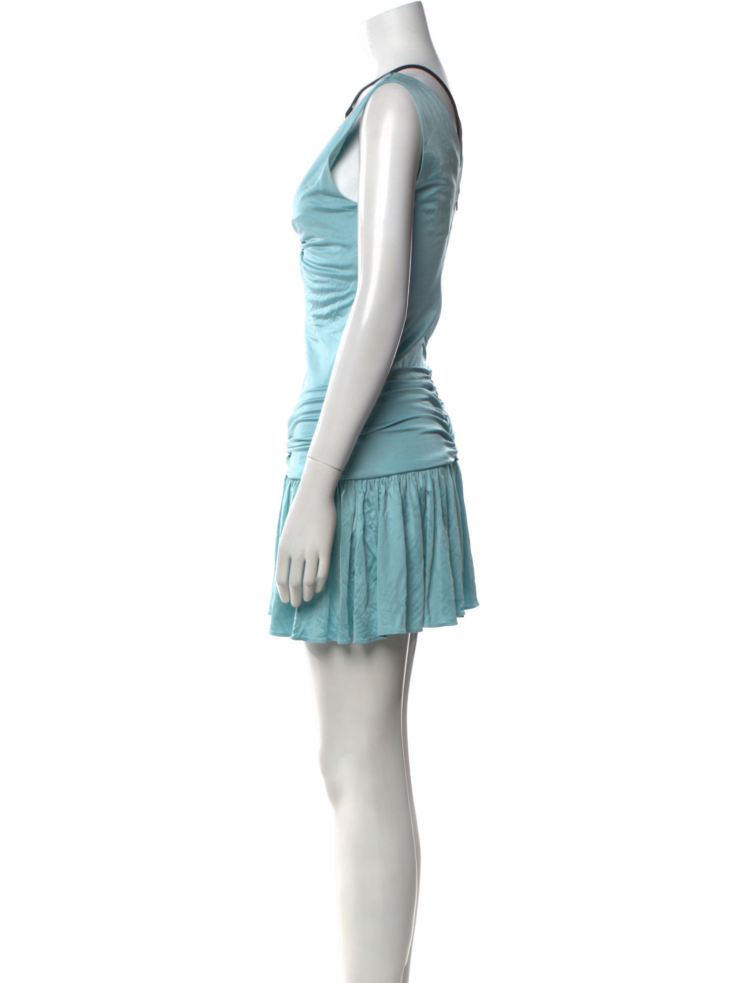 Versace V-Neck Mini Dress