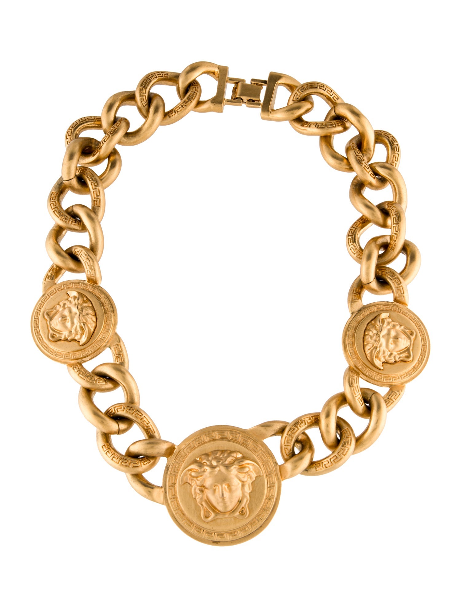Versace Medusa Chain Necklace