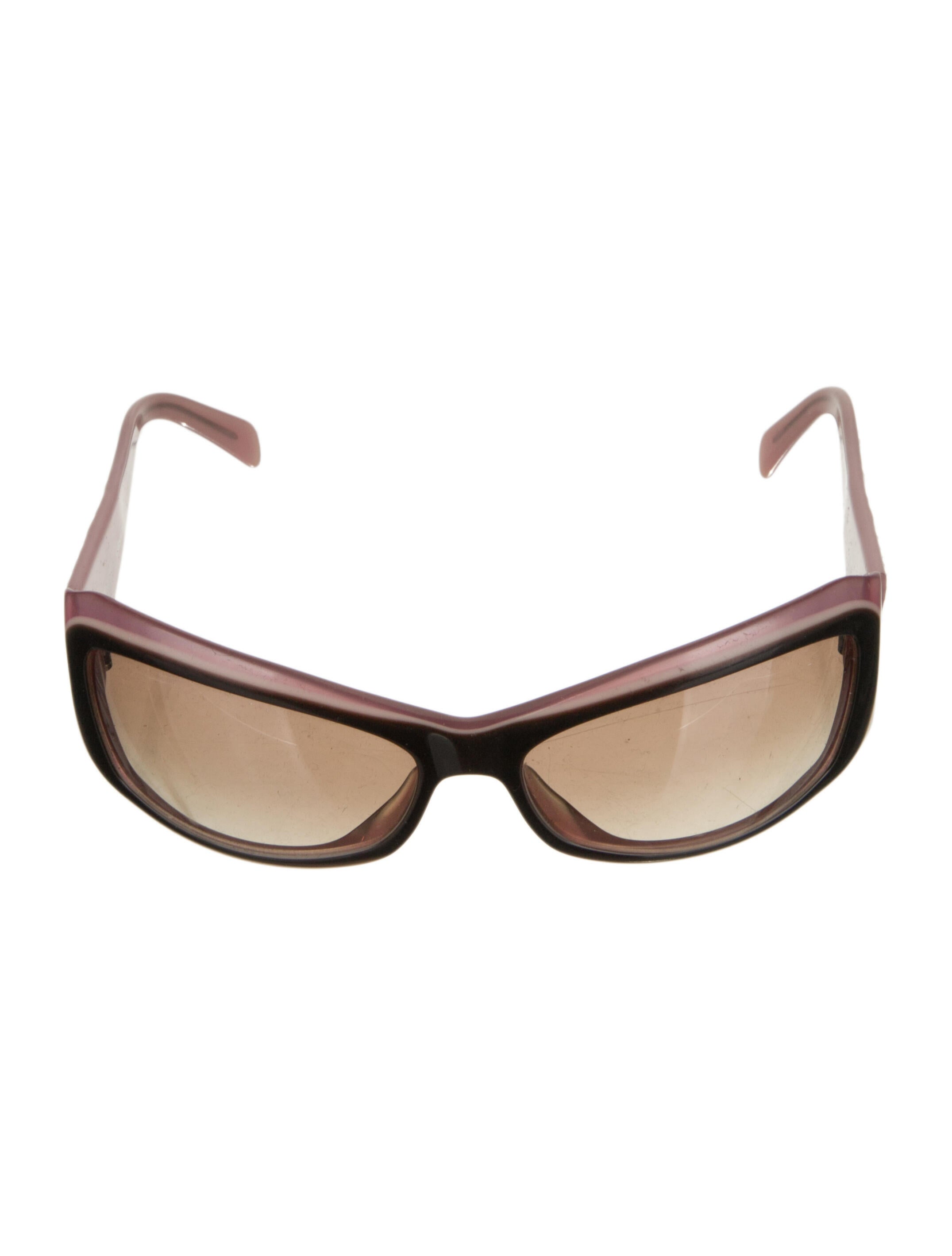 Versace Shield Tinted Sunglasses