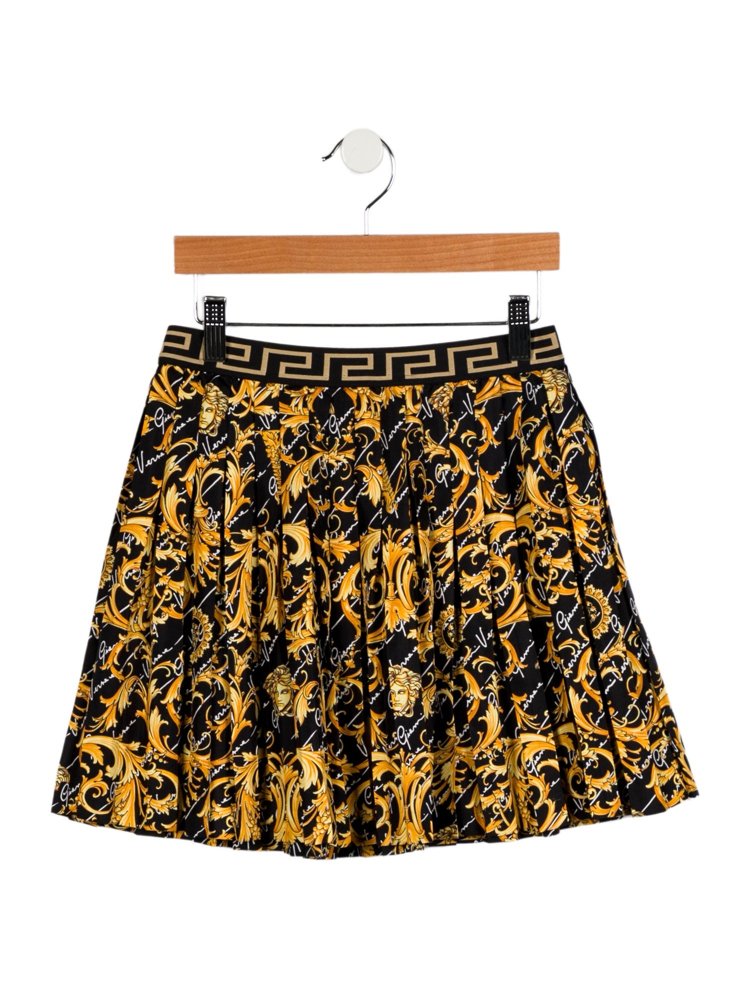 Versace Girls' Pleated Skirt