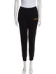Versace Graphic Print Embroidered Accent Sweatpants