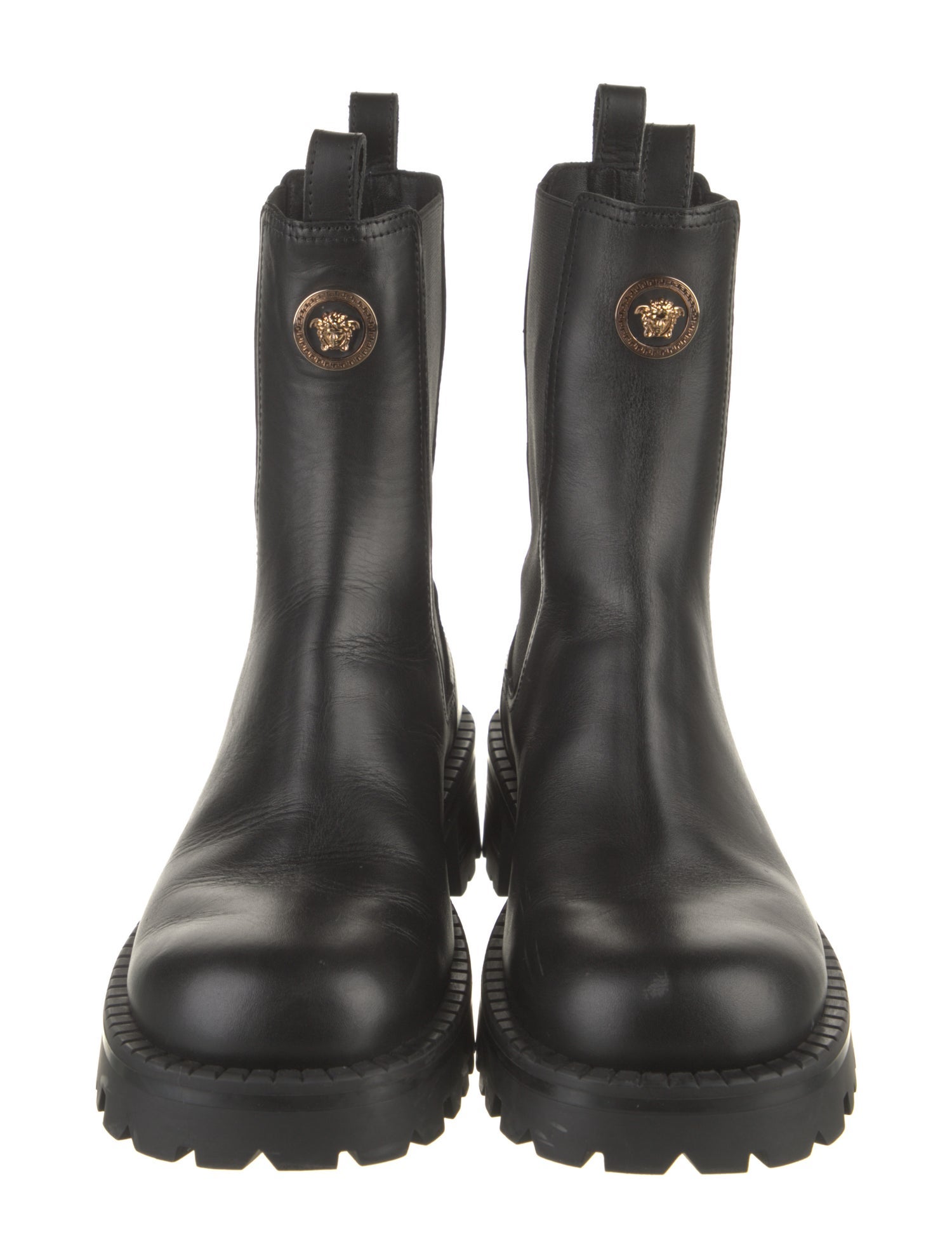 Versace Leather Boots