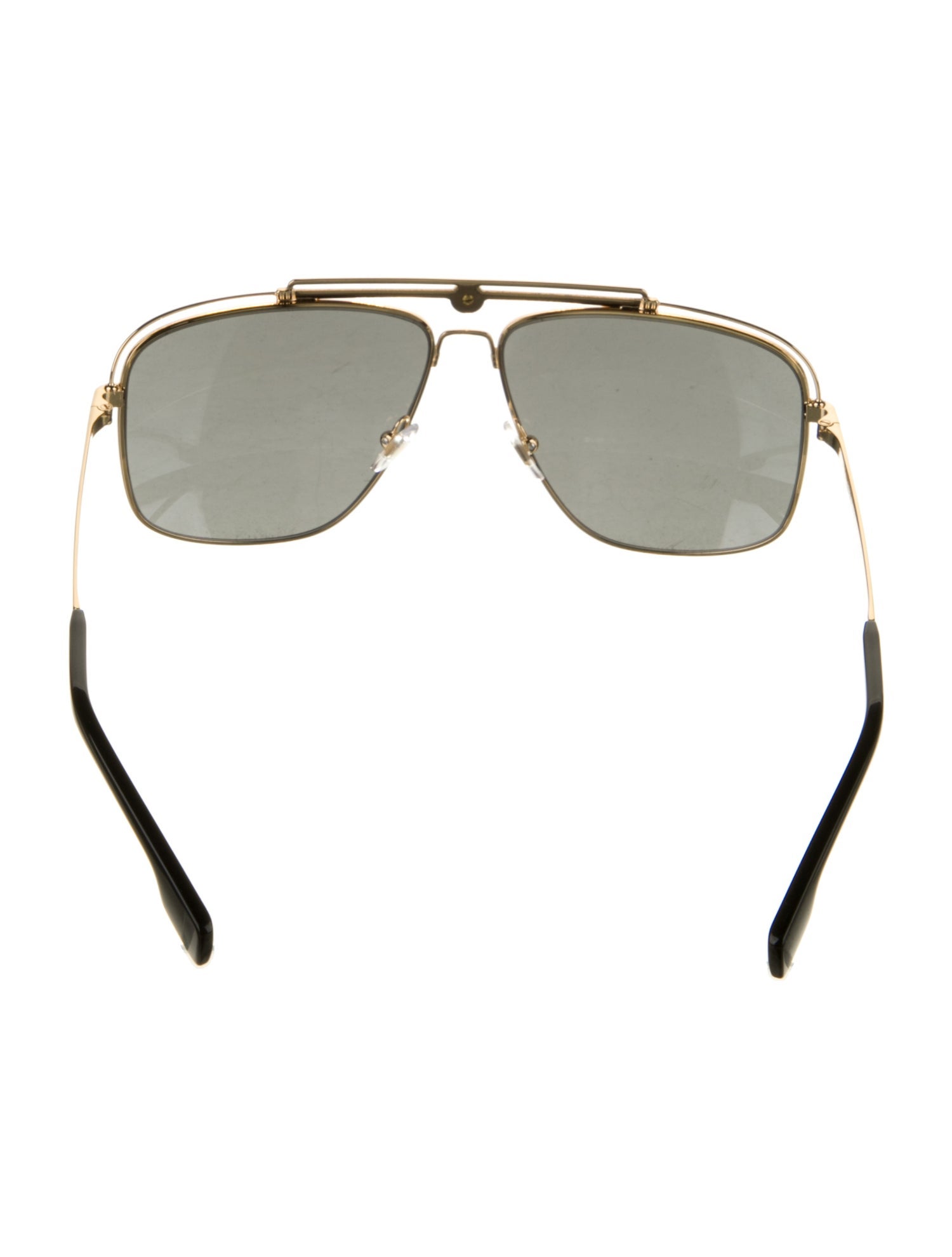 Versace Aviator Tinted Sunglasses