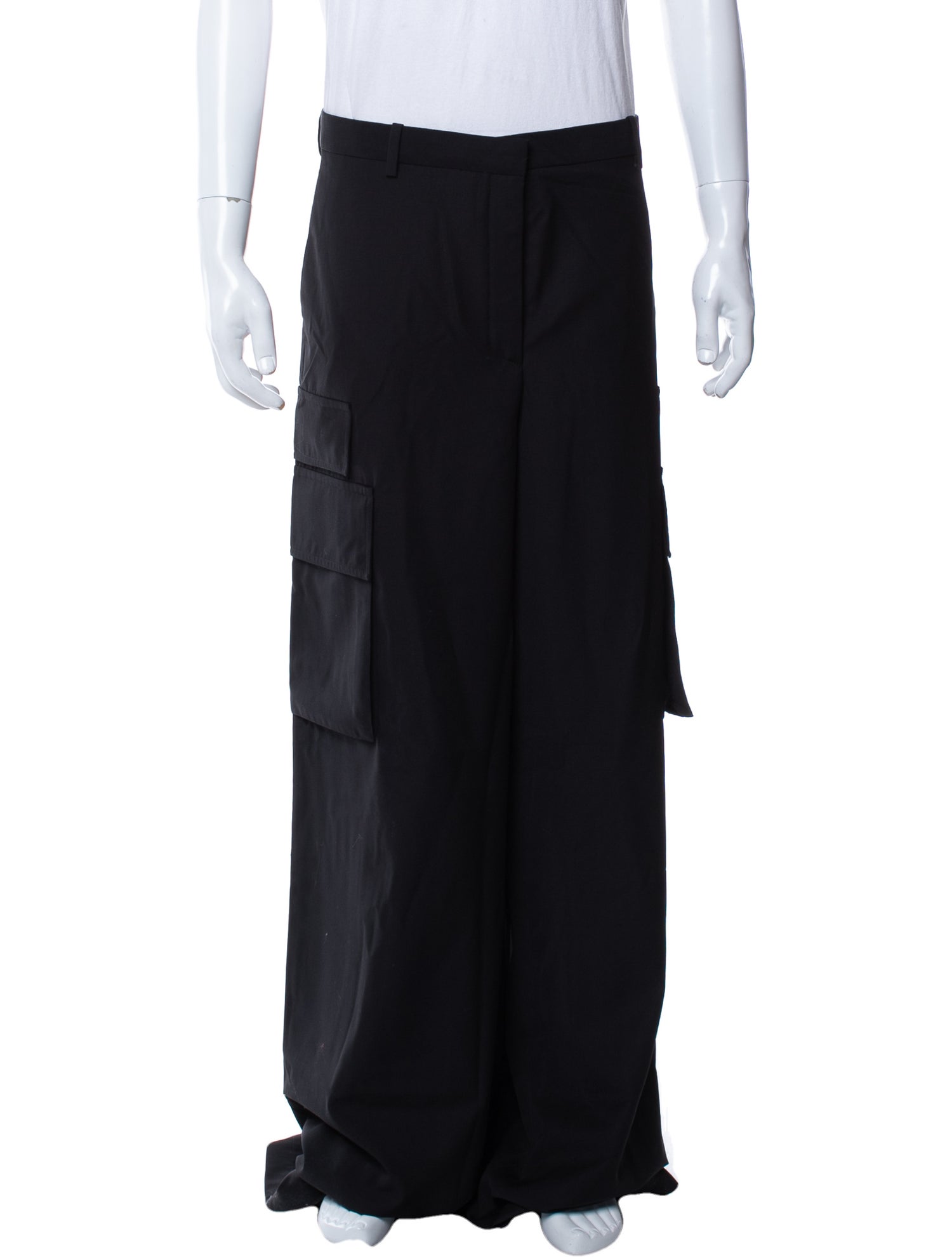 Versace Virgin Wool Cargo Pants