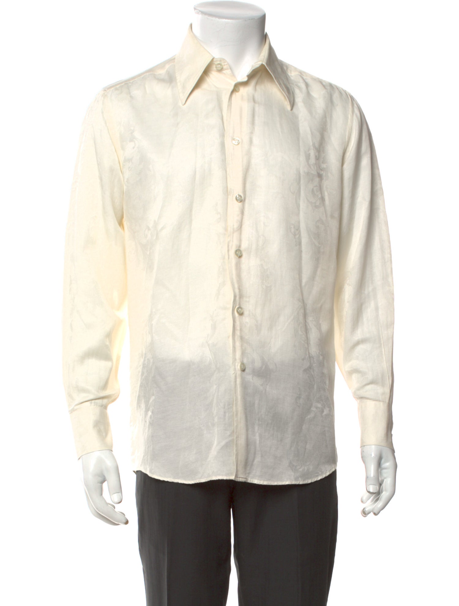 Versace Long Sleeve Dress Shirt