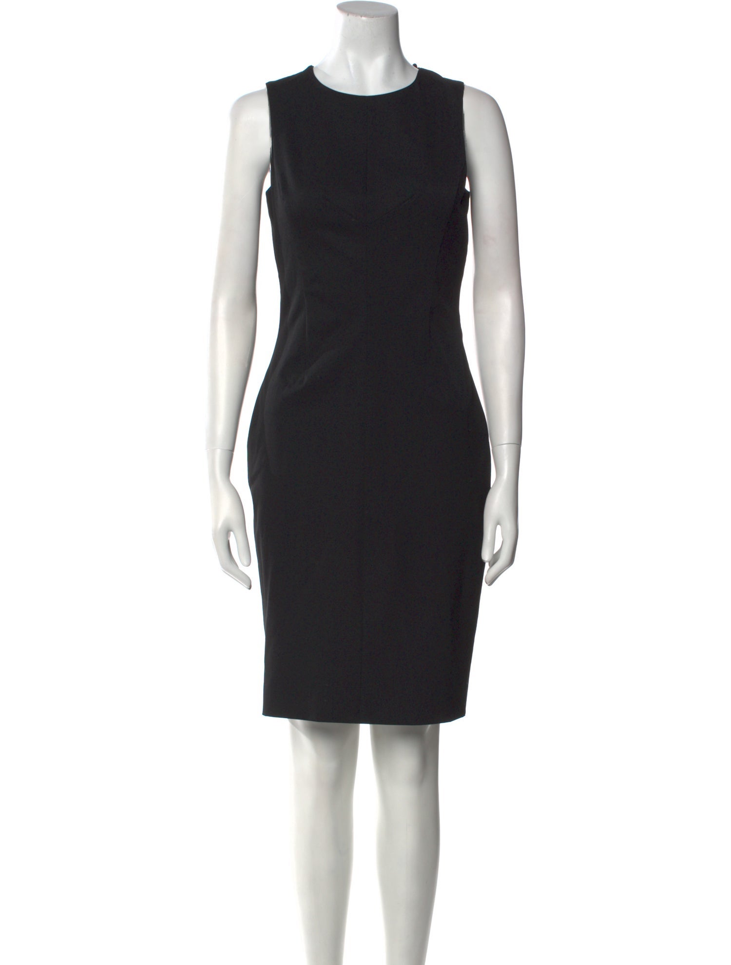 Versace Wool Knee-Length Dress