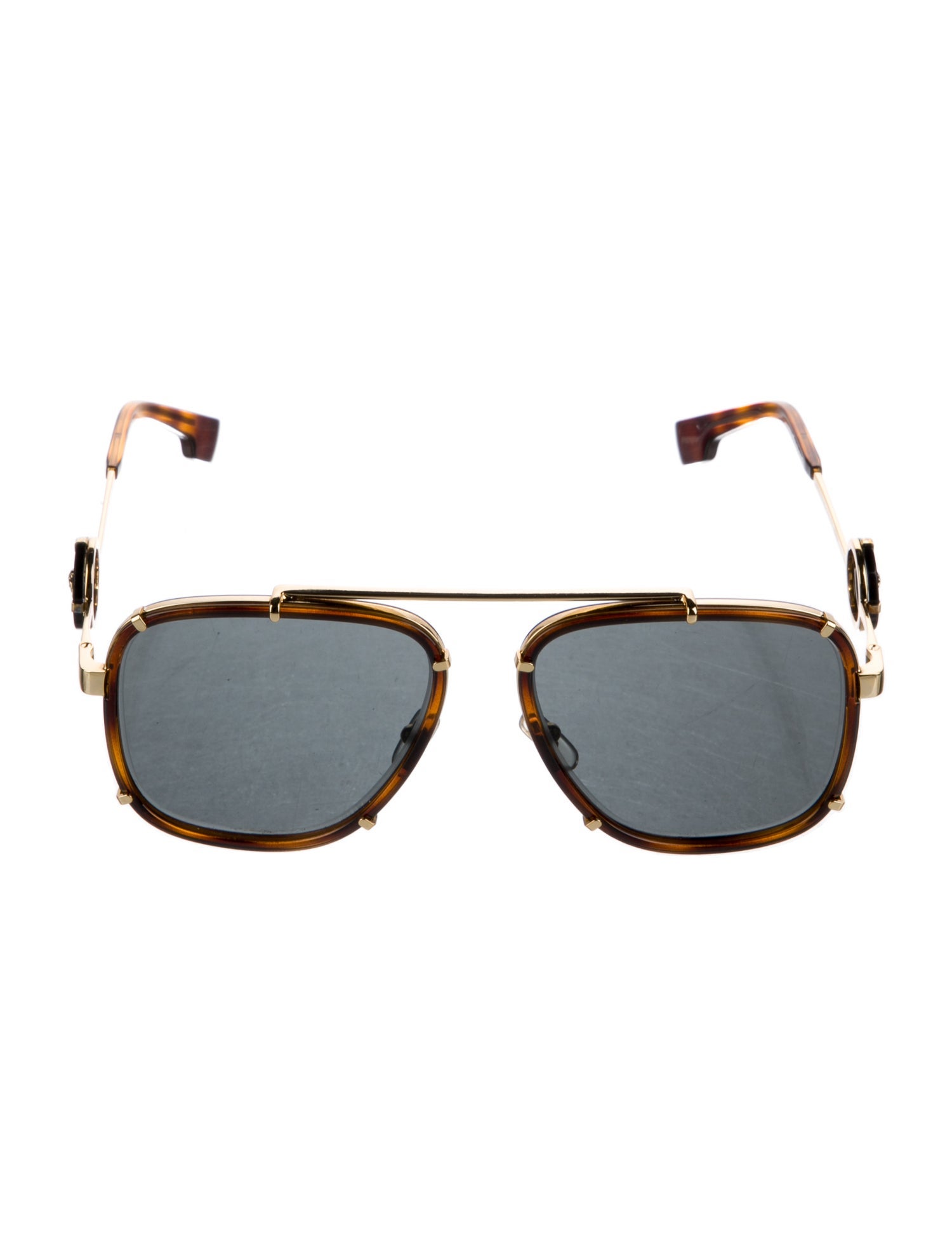 Versace Medusa Insignia Square Sunglasses