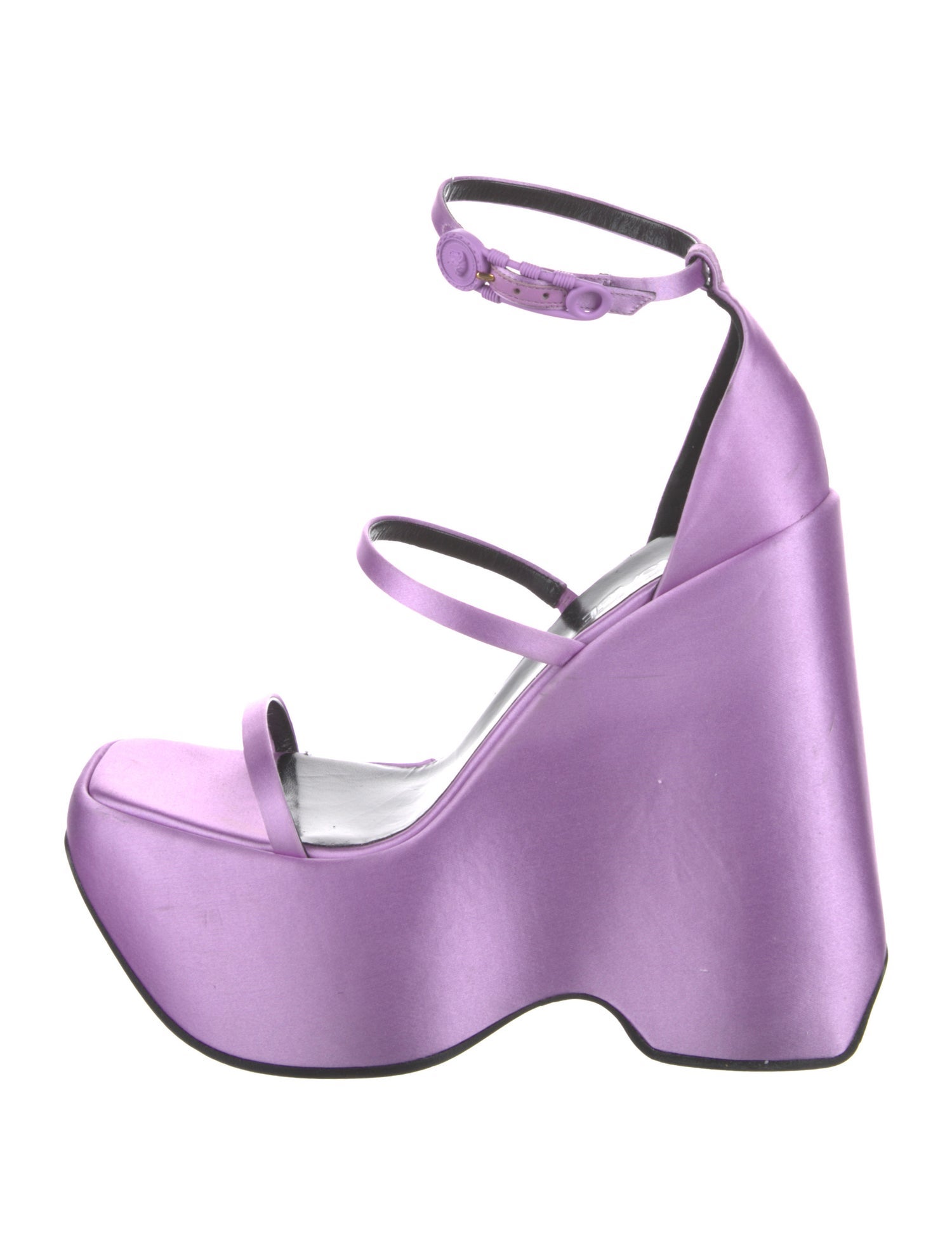 Versace Satin Sandals