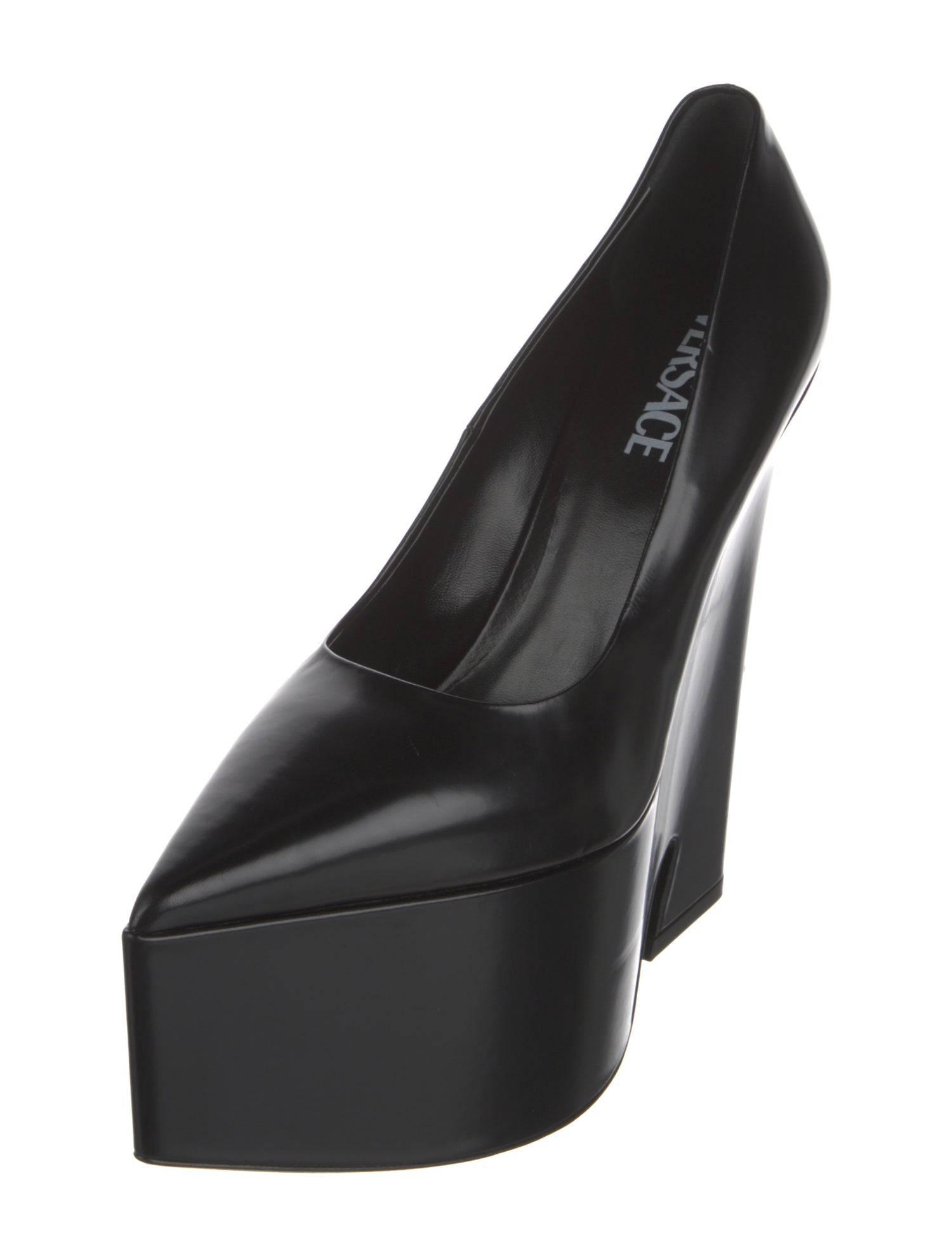 Versace Leather Pumps