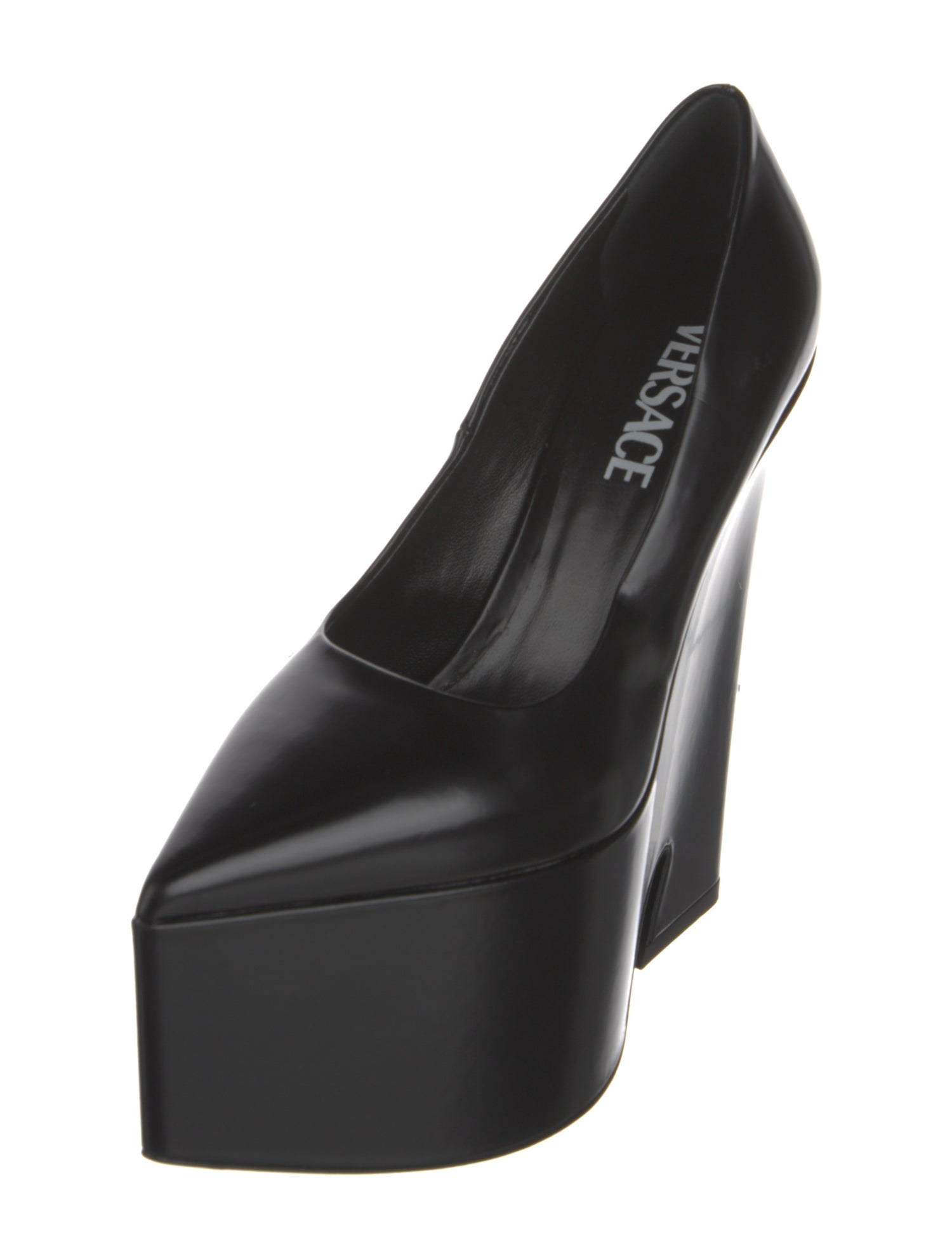 Versace Leather Pumps