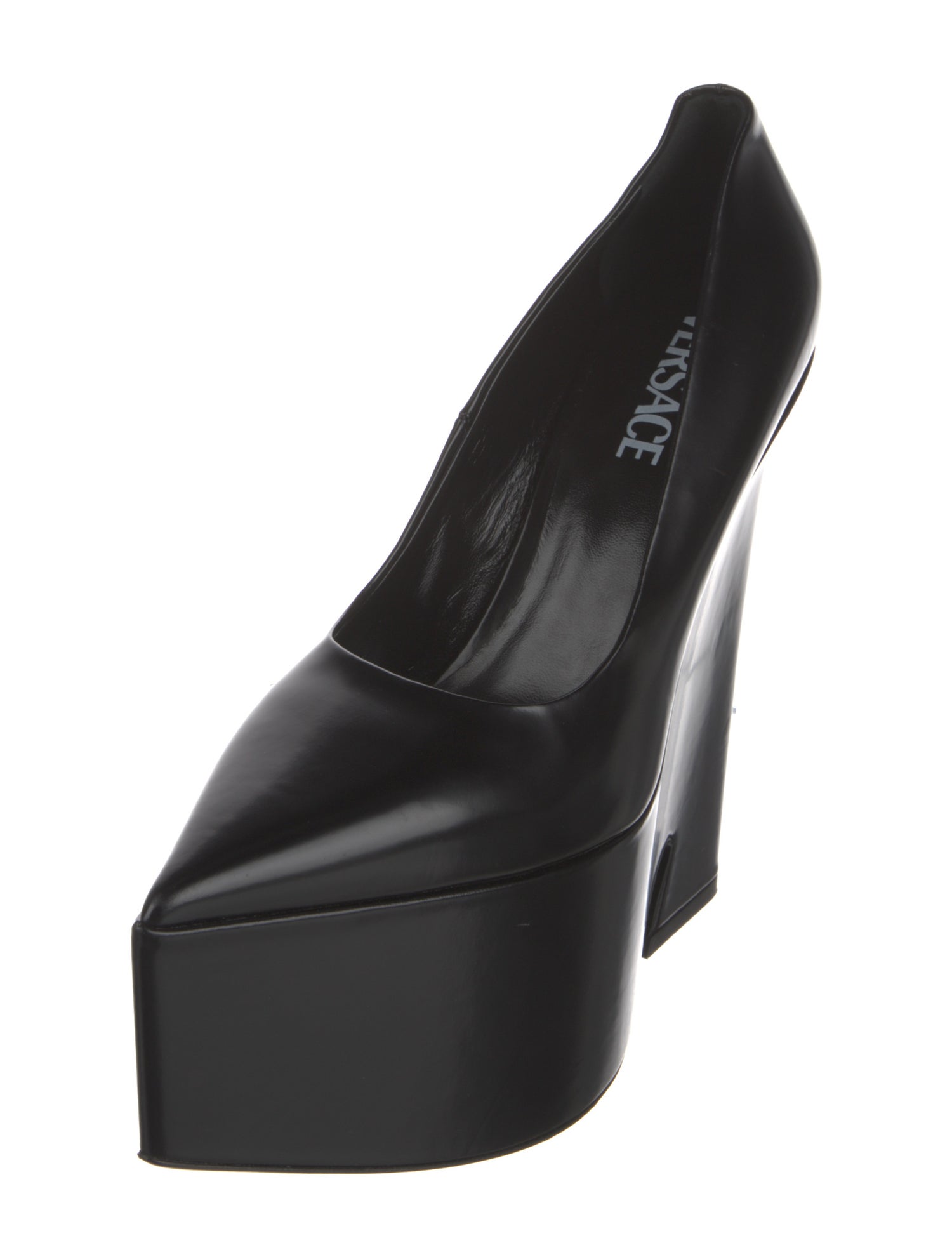 Versace Leather Pumps