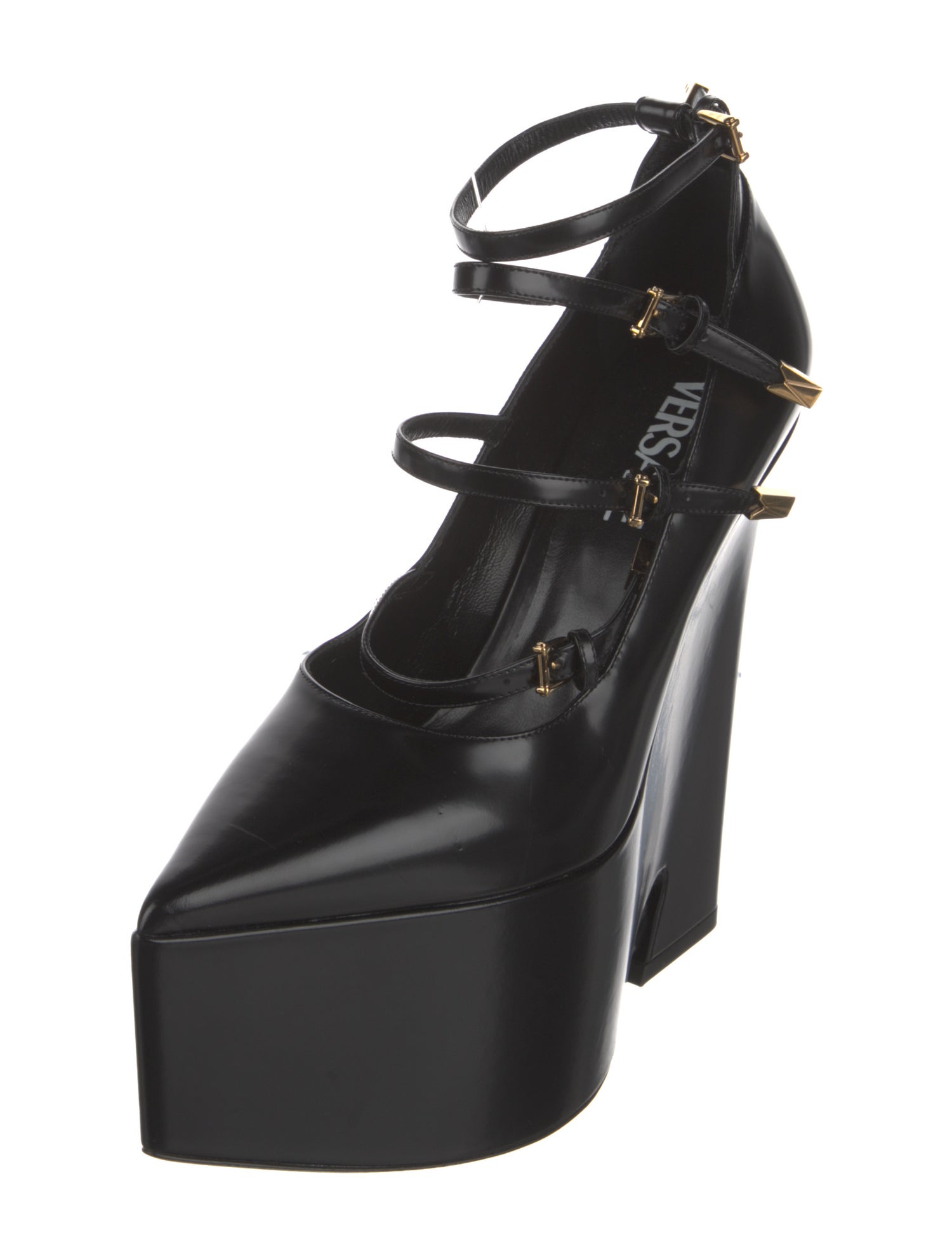 Versace Leather Pumps