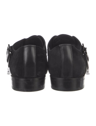 Versace Leather Monk Straps