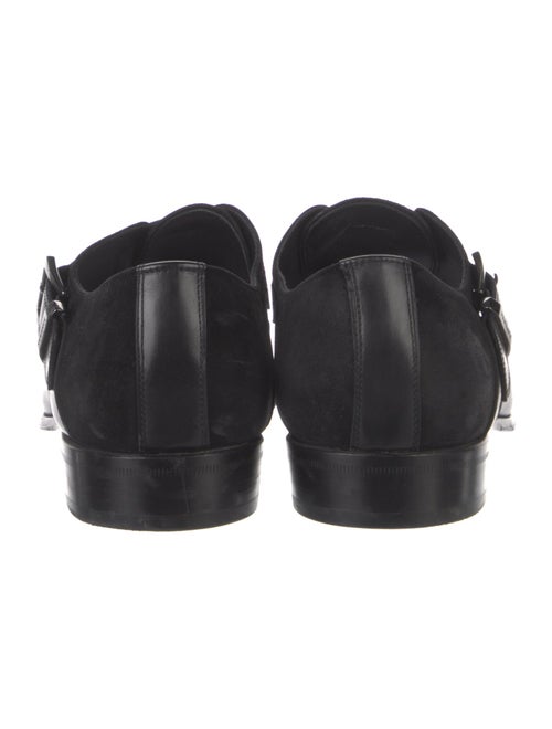 Versace Leather Monk Straps