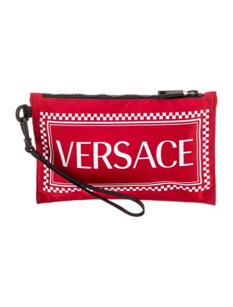 Versace Nylon Clutch