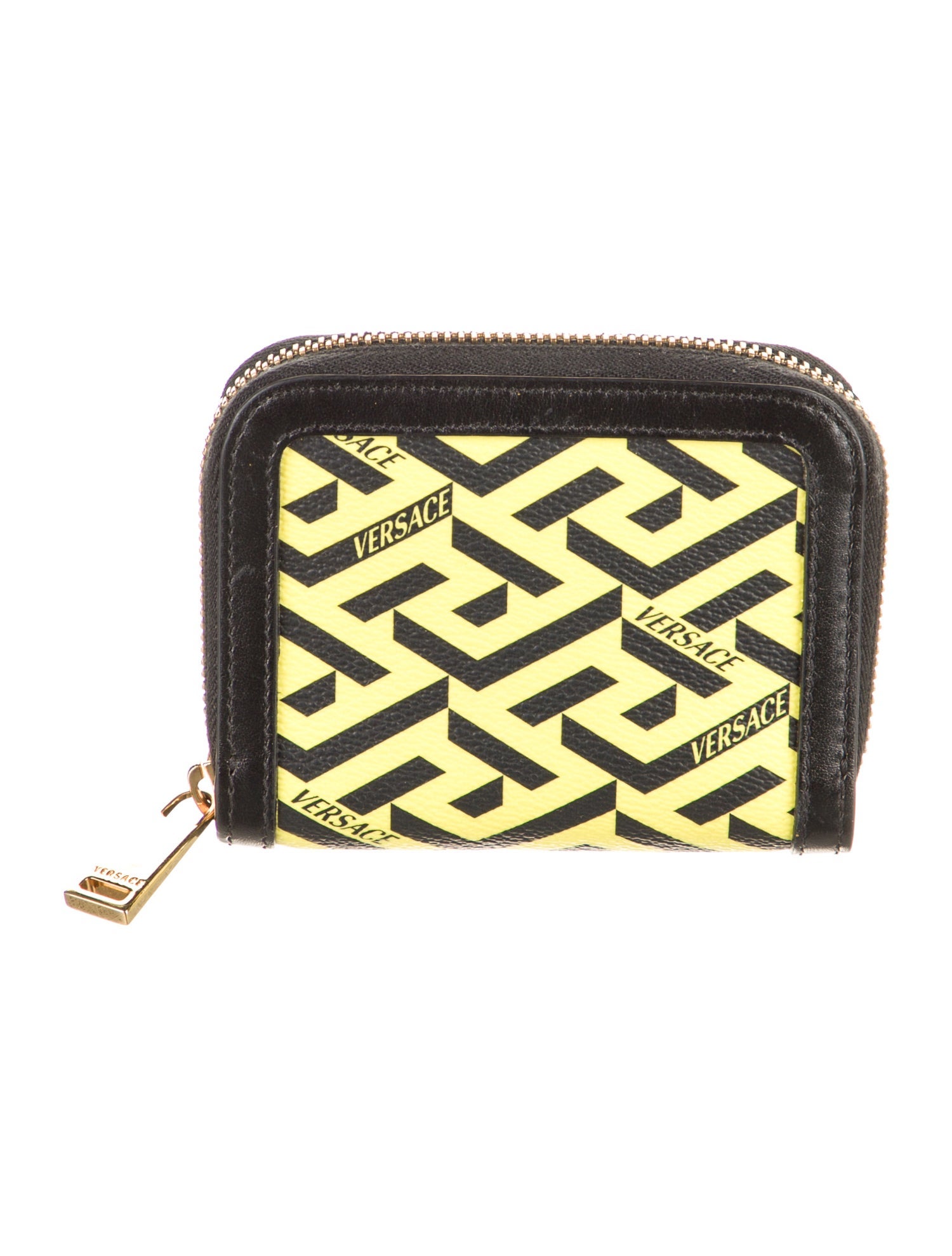 Versace Printed Compact Wallet