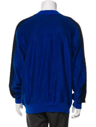 Versace Graphic Print Crew Neck Pullover