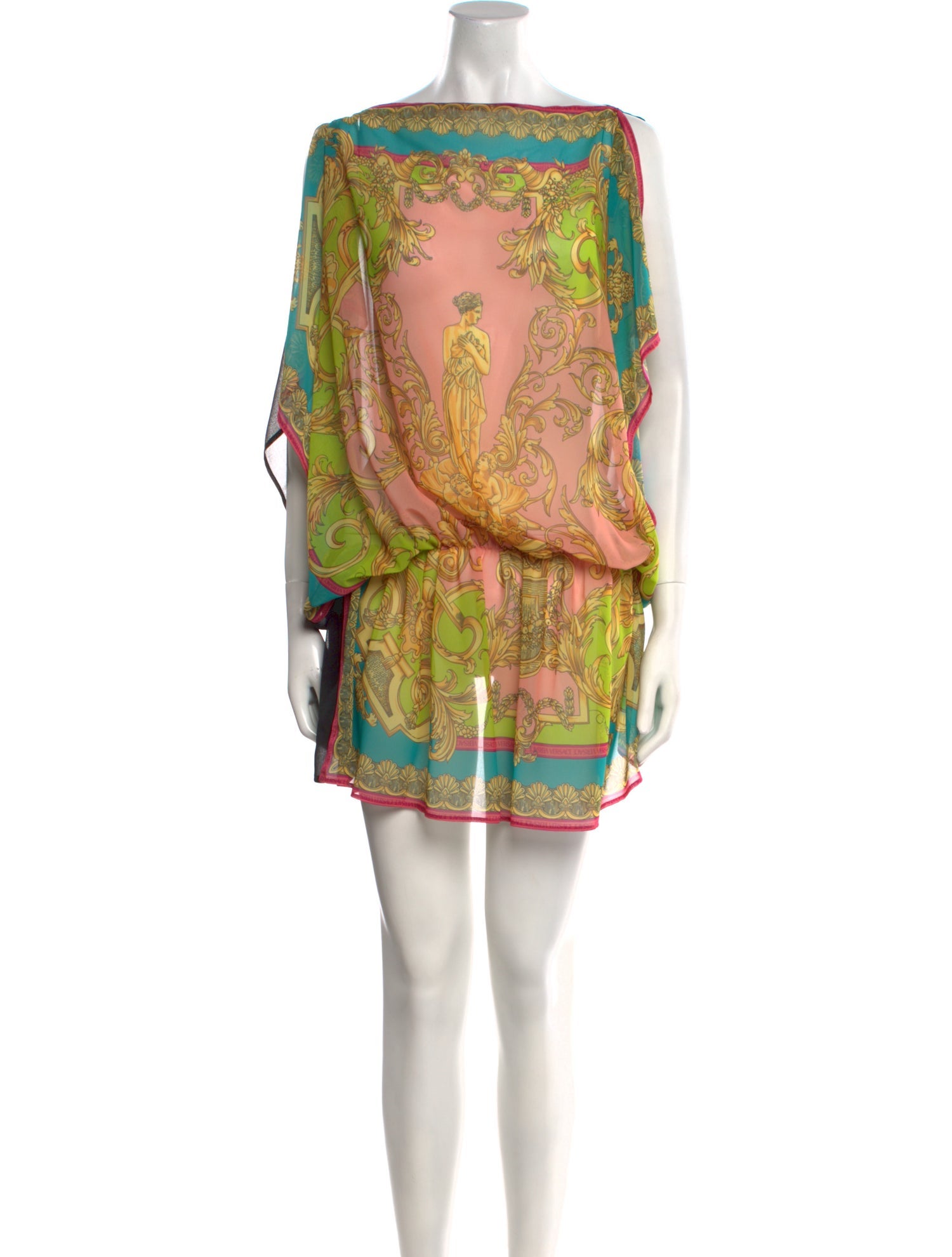 Versace Printed Mini Dress