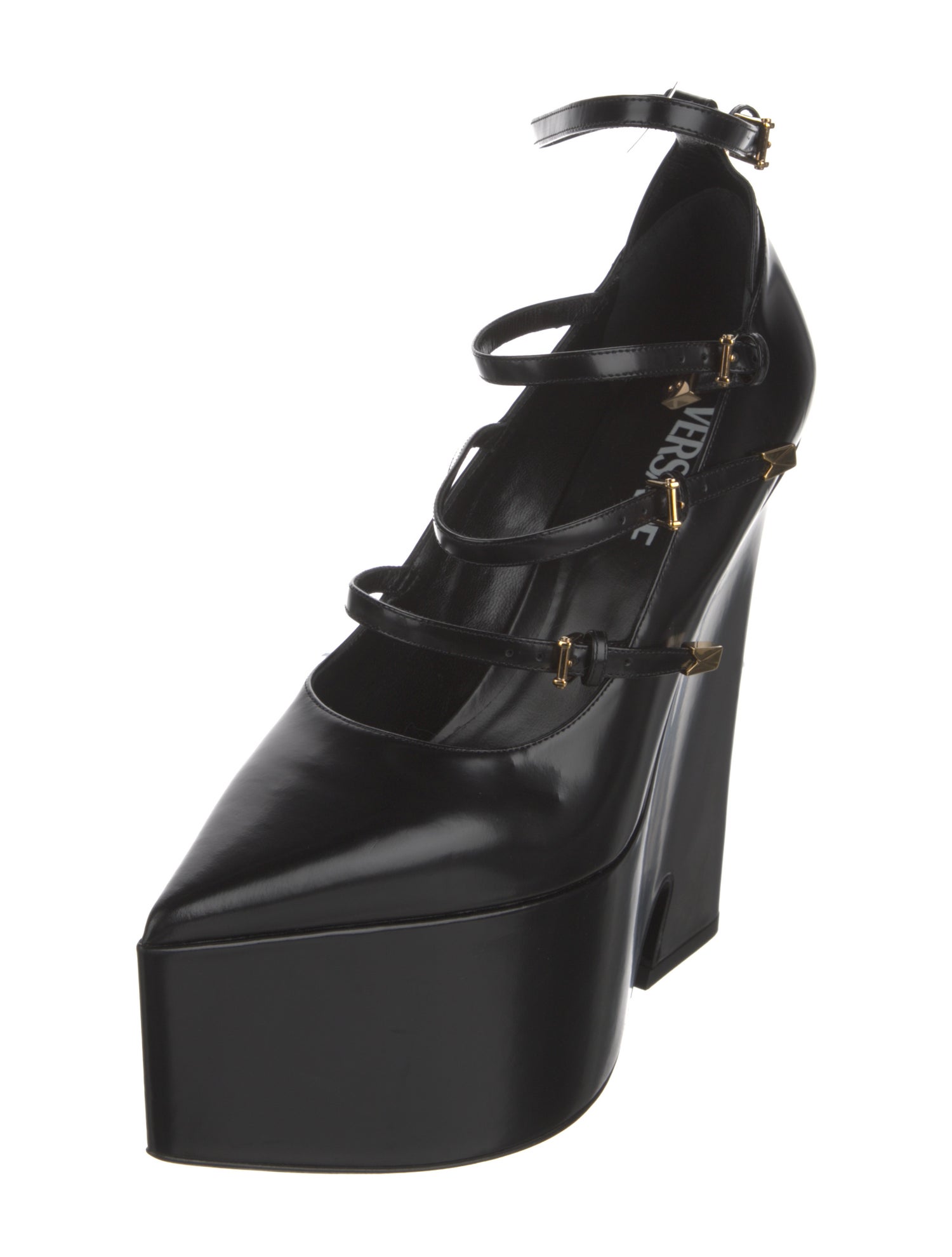 Versace Leather Pumps