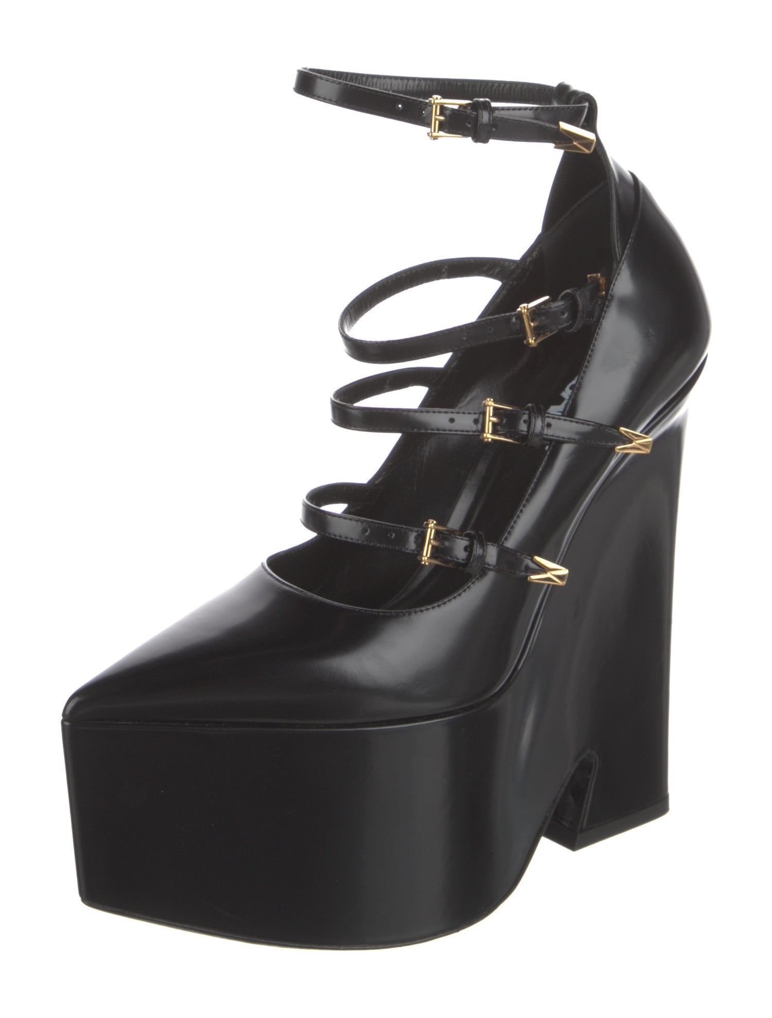 Versace Leather Pumps