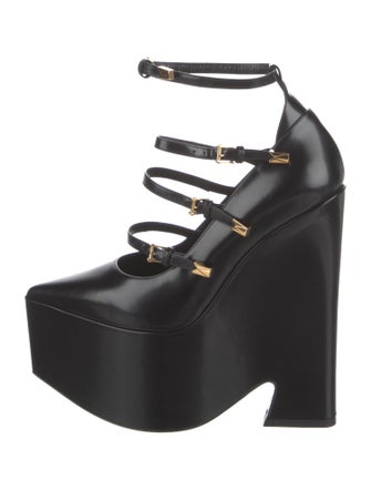 Versace Leather Pumps