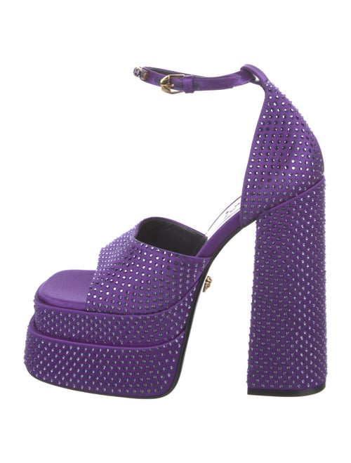 Versace Satin Sandals