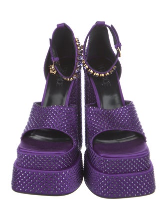 Versace Satin Sandals