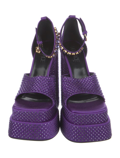 Versace Satin Sandals