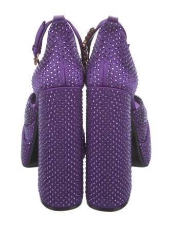 Versace Satin Sandals