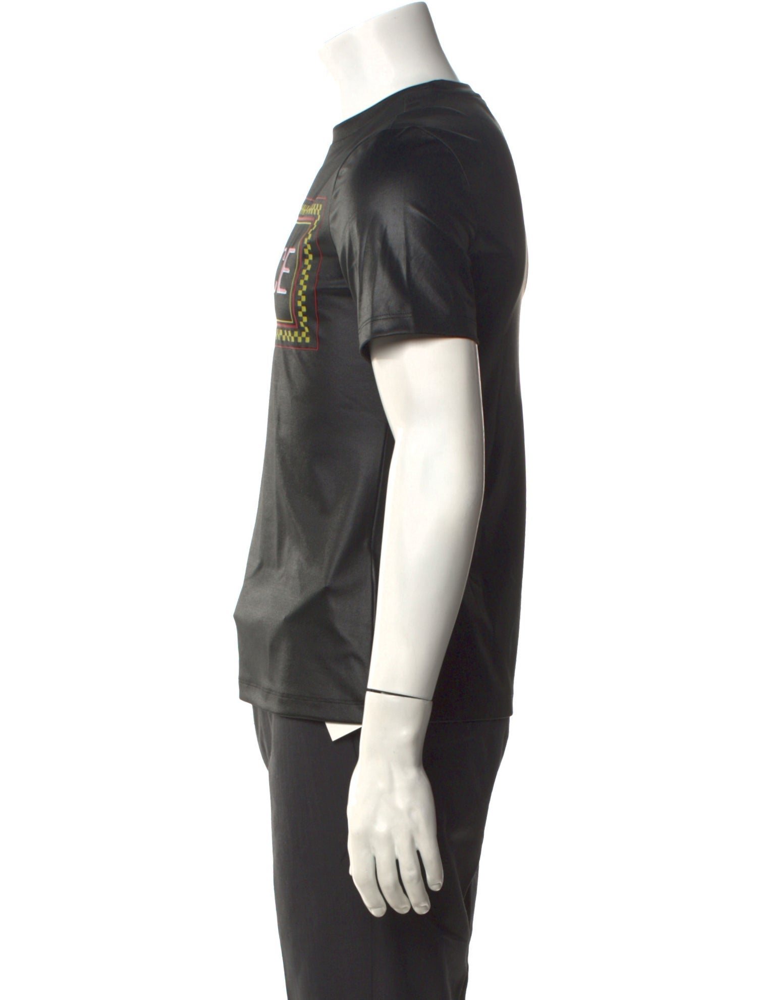 Versace Graphic Print Crew Neck T-Shirt