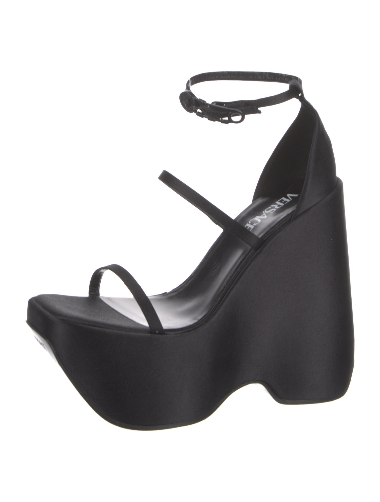 Versace Satin Sandals