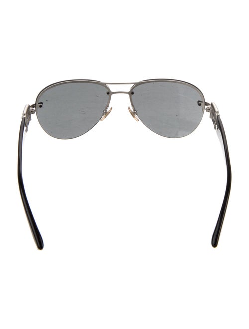 Versace Medusa Insignia Aviator Sunglasses