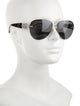 Versace Medusa Insignia Aviator Sunglasses