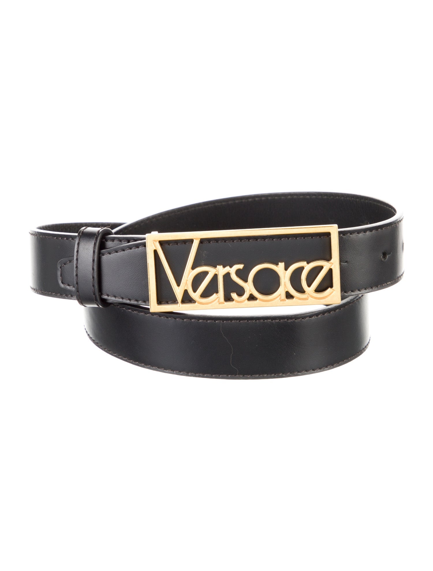 Versace Leather Belt
