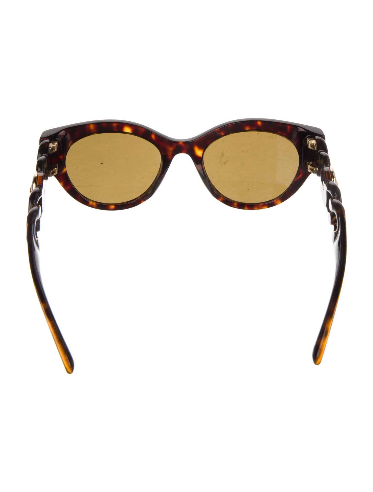 Versace Cat-Eye Tinted Sunglasses
