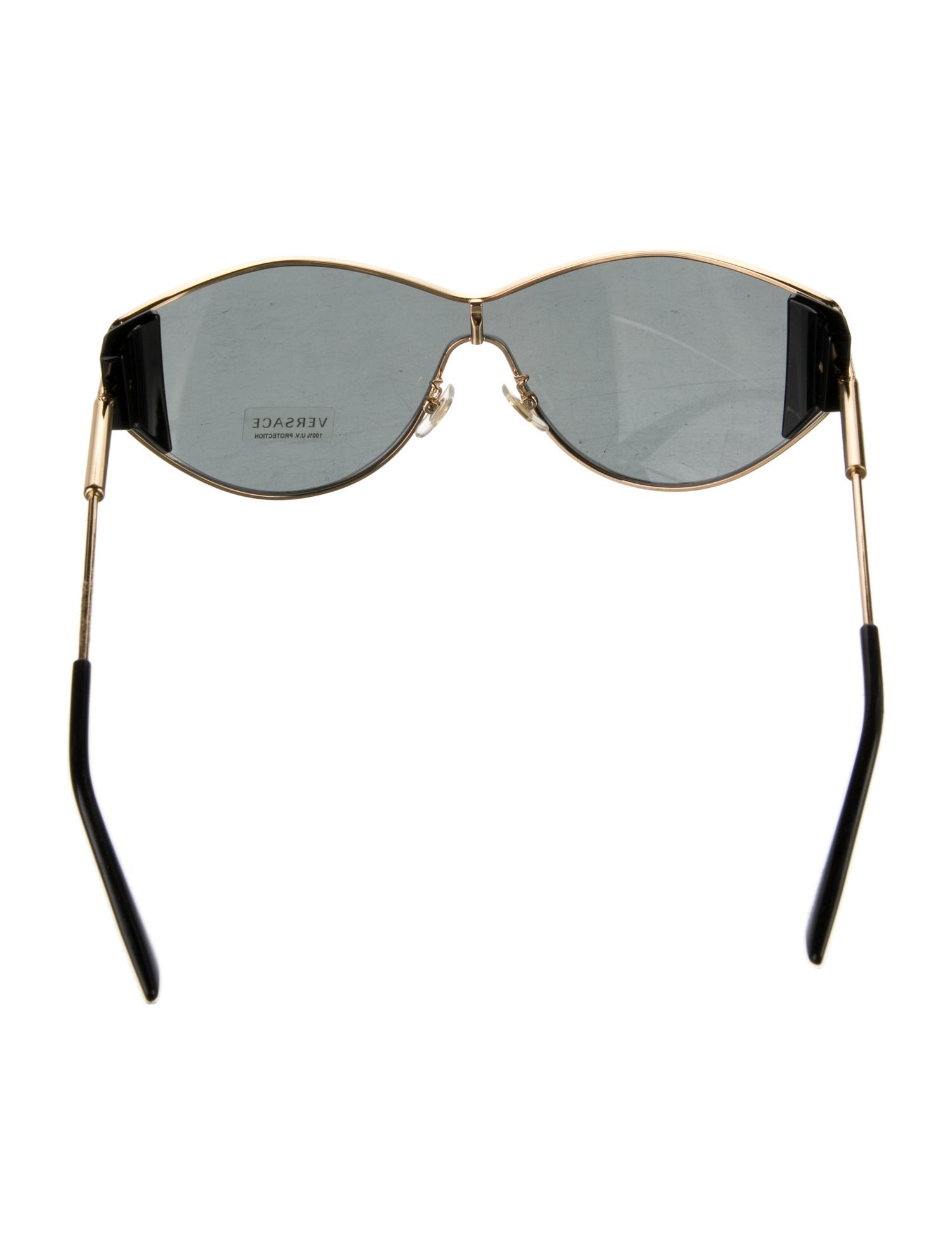 Versace Shield Tinted Sunglasses
